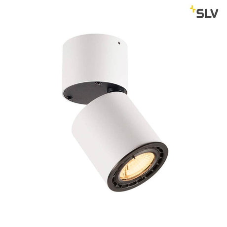 Supros 78 Deckenleuchte LED 3000K Rund Weiß 60° Linse - moderne Deckenleuchte mit schwenkbarem Spot.