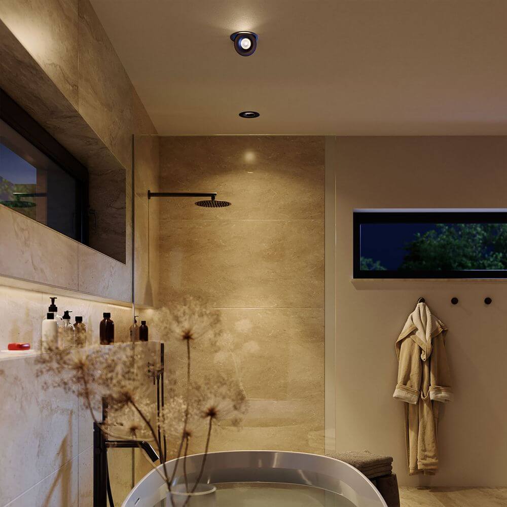 s.luce Santa Deep LED-indbygningsspot drejbar & dæmpbar