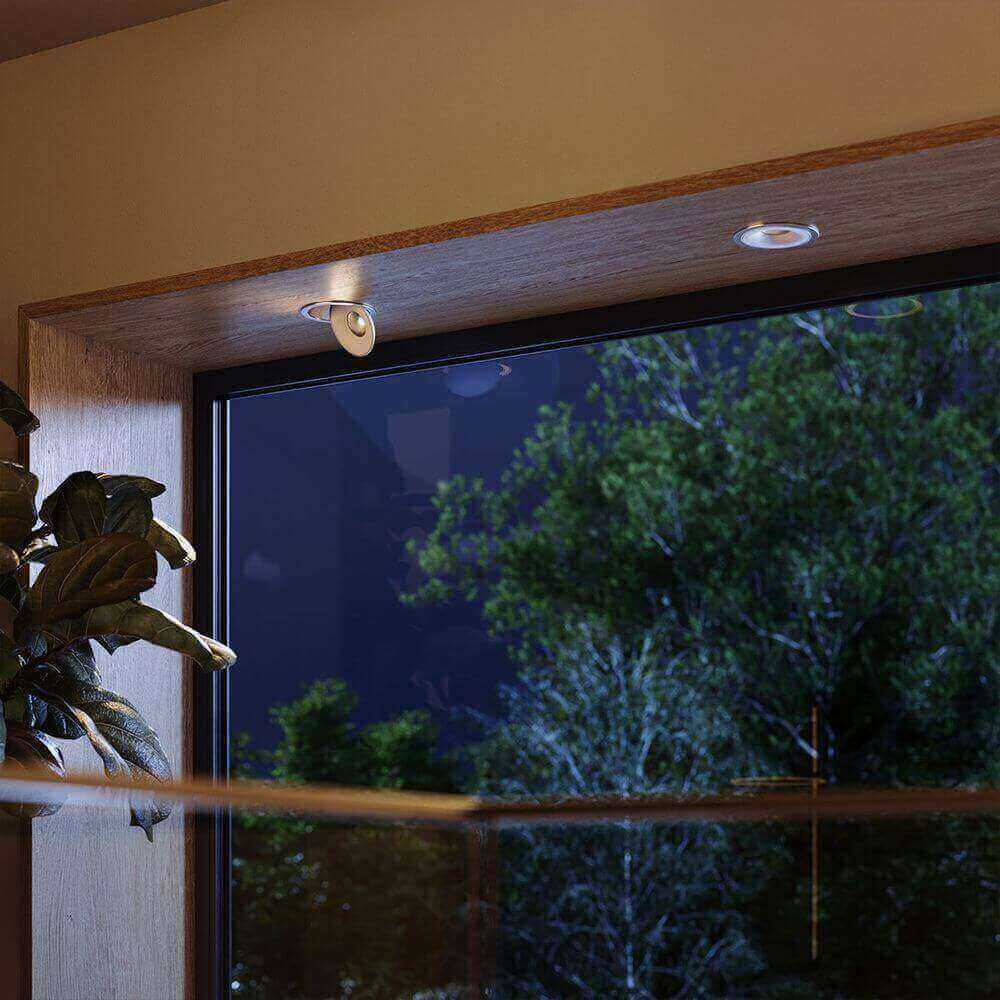 s.luce Santa Deep LED-indbygningsspot drejbar & dæmpbar