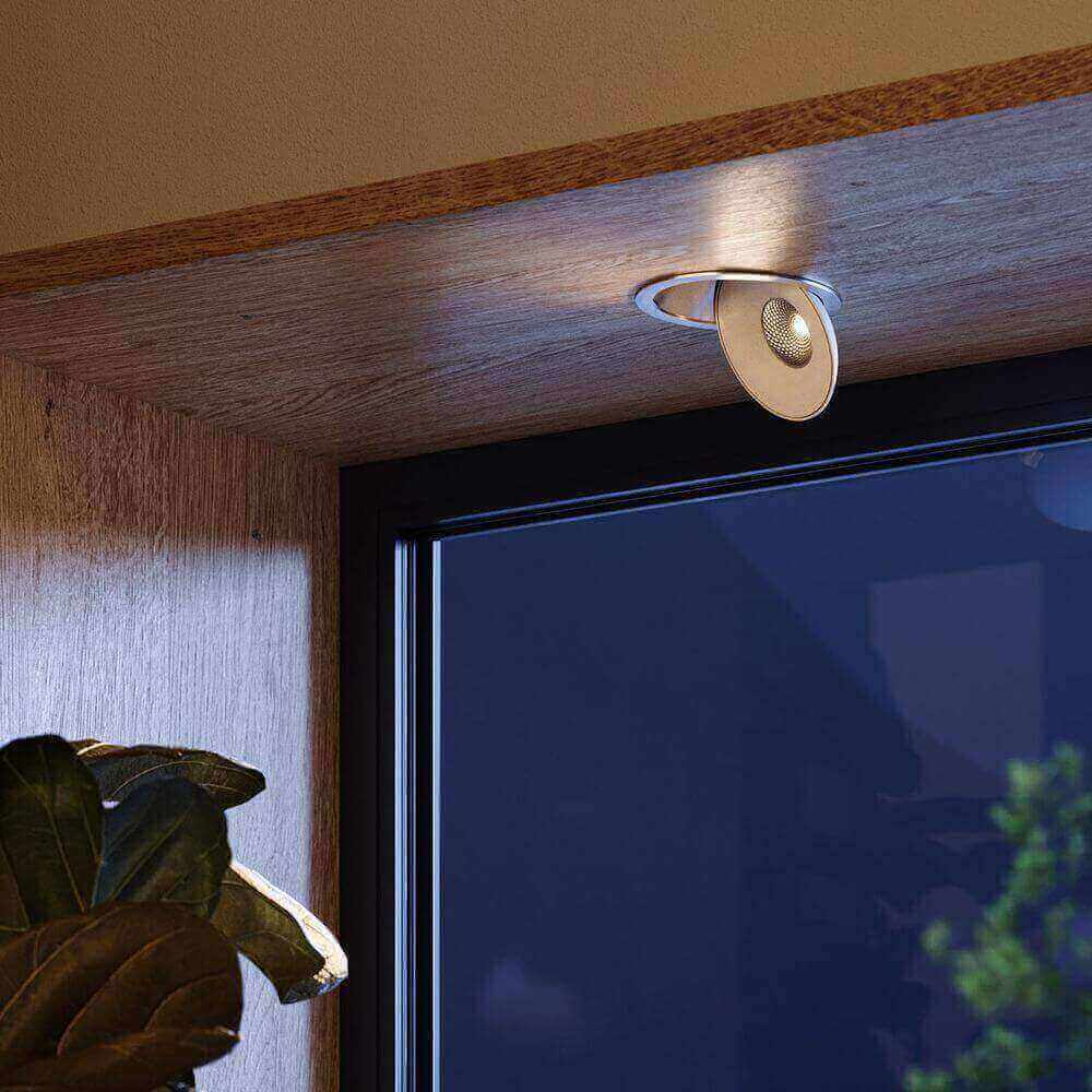 s.luce Santa Deep LED upotettu valonheitin kääntyvä & himmennettävä