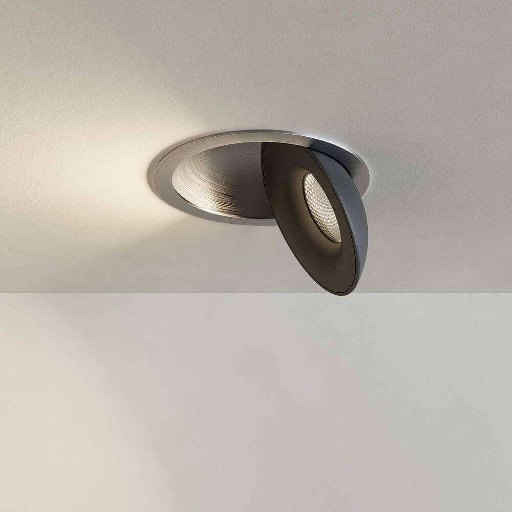 s.luce Santa Deep LED-Einbaustrahler schwenkbar & dimmbar in modernem Design, ideal für jede Raumsituation.