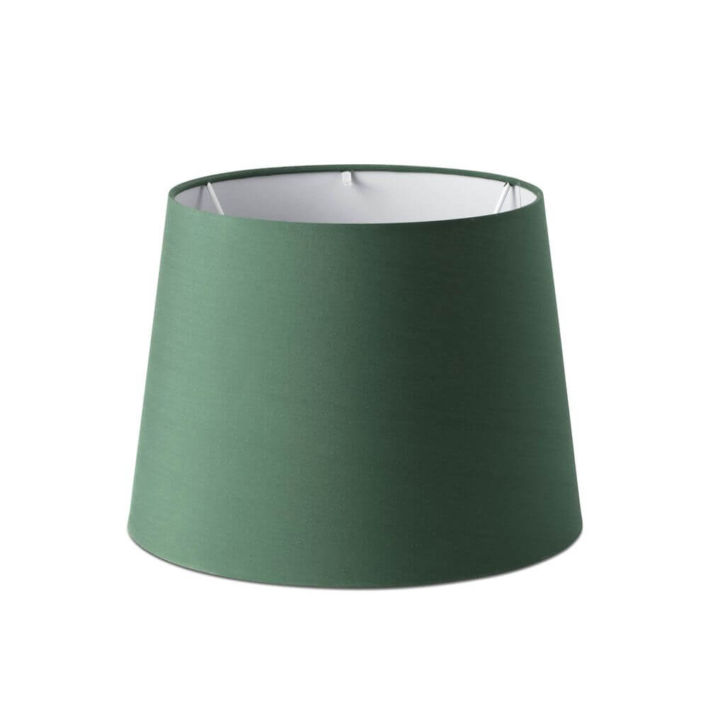 Savoy Lampenschirm für Stehlampe in dunklem Grün, ideal für Wohnraumbeleuchtung.