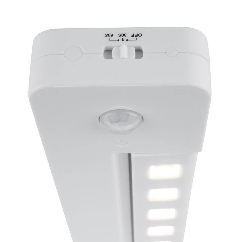 Schrankleuchte LED SmartLight Dimmbar batteriebetrieben mit Bewegungssensor und einfachem Schalter.