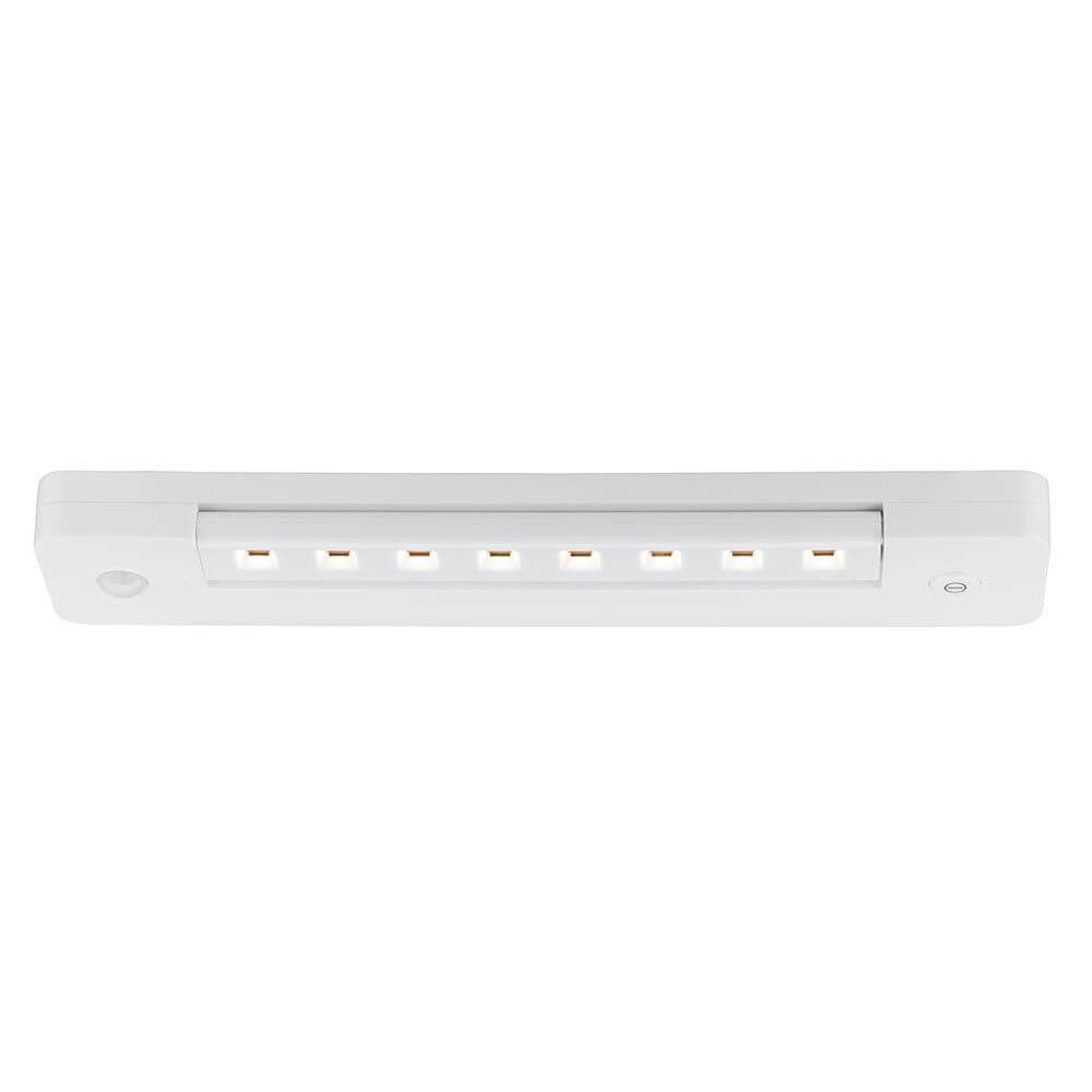 Schrankleuchte LED SmartLight Dimmbar batteriebetrieben von oben mit sechs LEDs und Schalter.