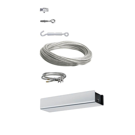 Seil-Basissystem Trafo 36W 15m Spann-Zubehör 12V DC - Komponenten für die Seil-Installation