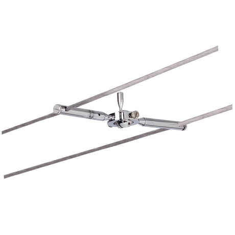 Togo Chrome GU5.3 cable spotlight with flexible mounting for creative interior design
