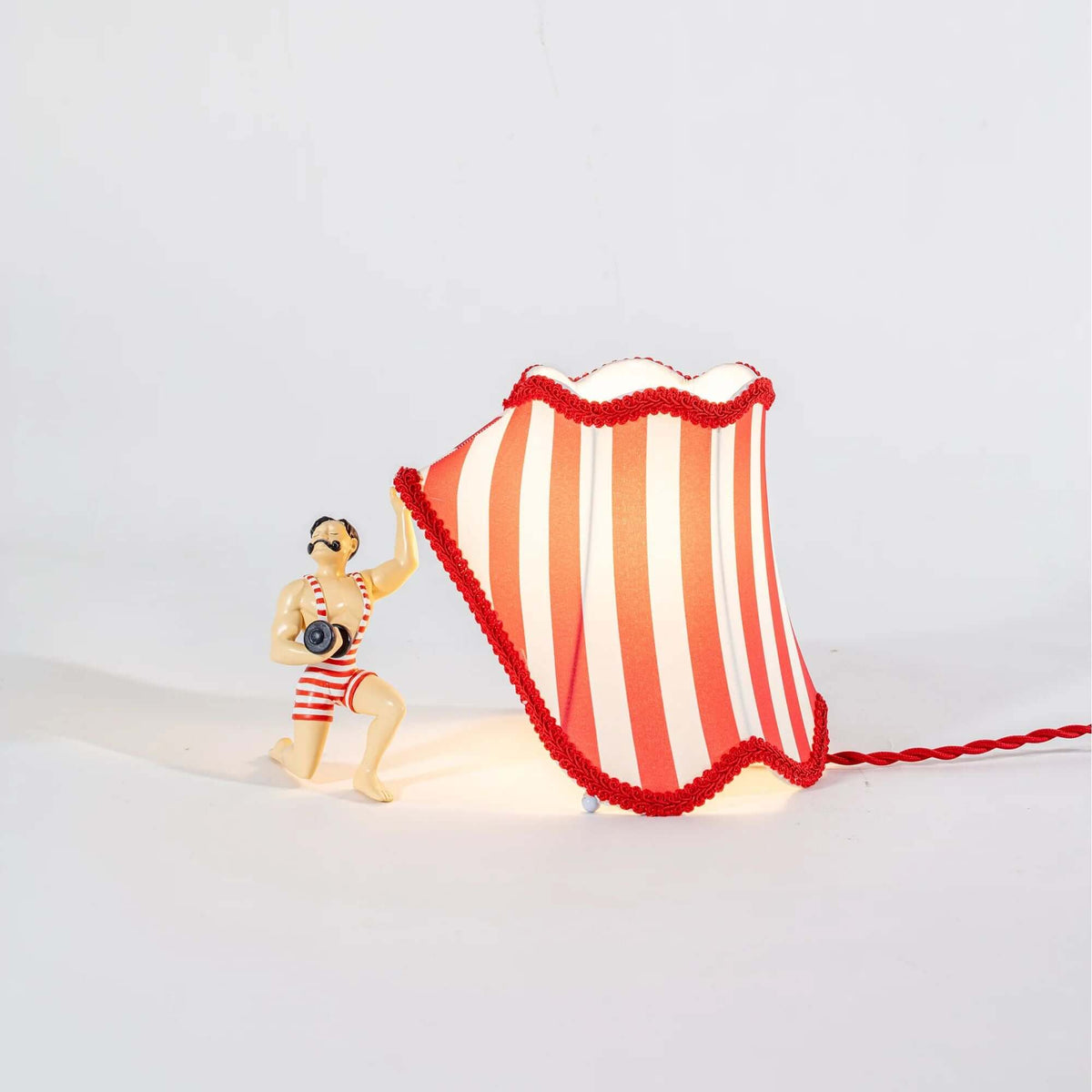 Seletti Circus Bruno Tischlampe Mehrfarbig