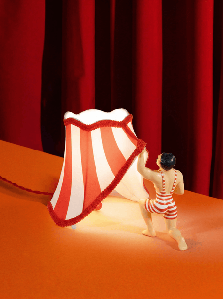 Seletti Circus Bruno Tischlampe Mehrfarbig