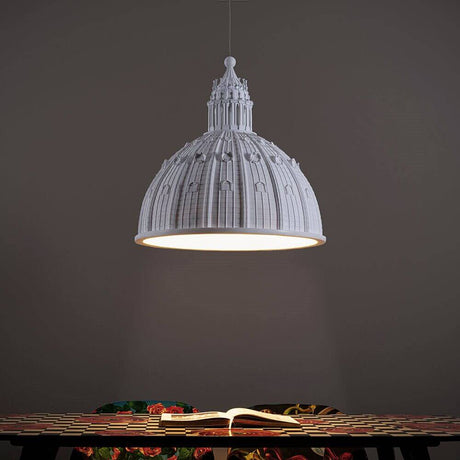 Seletti Cupolone Kuppel-Pendelleuchte in Form der Kuppel von San Pietro, schickes Design für moderne Räume.