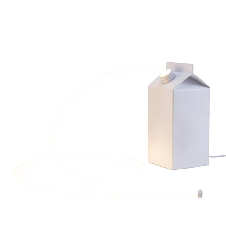 Seletti Daily Glow Milk LED-Dekorationsleuchte Milchglasoptik