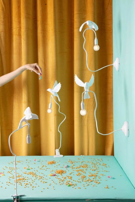 Seletti Sparrow Cruising Lampa biurkowa USB