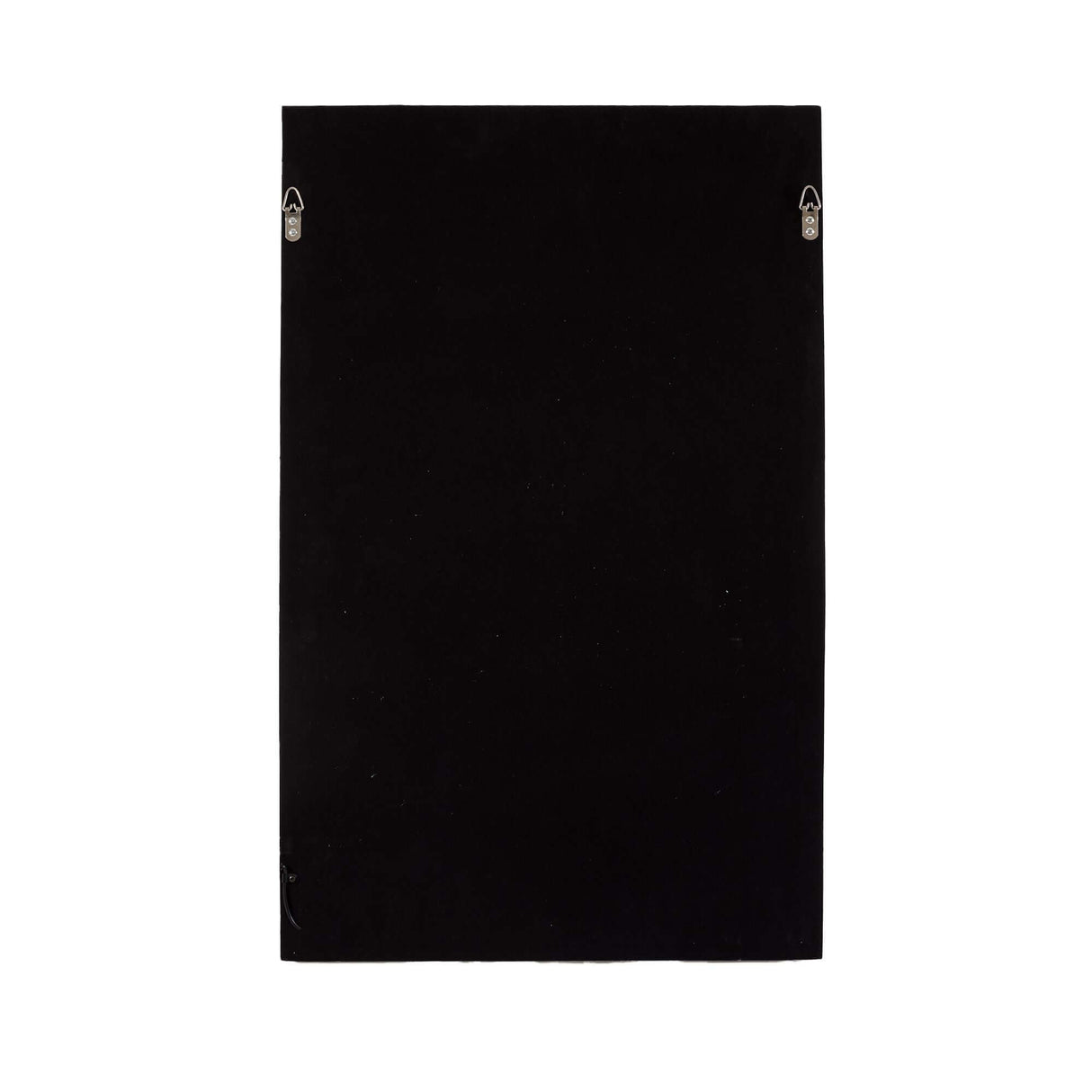 Alt Tag: Seletti Suite Window Wandleuchte Holz Acryl schwarze Rückseite mit Aufhängungen, Holzrahmen und Acrylfensteroptik