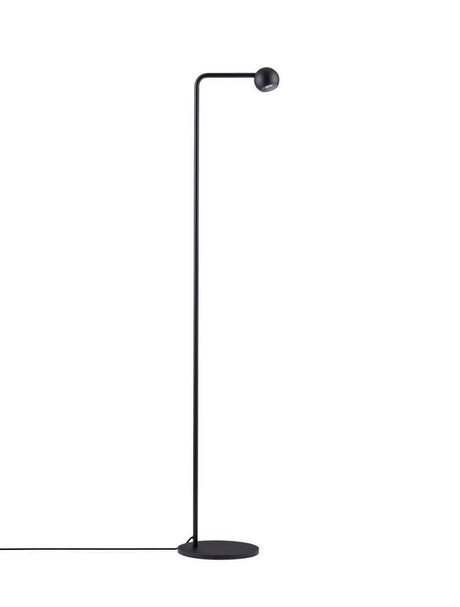 Lampada da pavimento Sfera 3000K nero