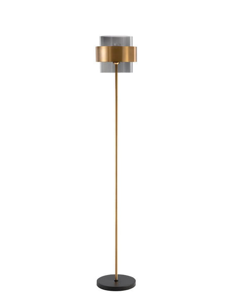 Sianna Lamp lampada oro, fumo, nero