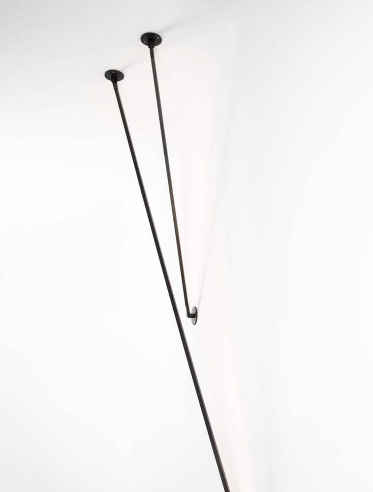 Sima LED Wandleuchte Ø 8cm 3000K in modernem Design mit eleganter Beleuchtungslinie