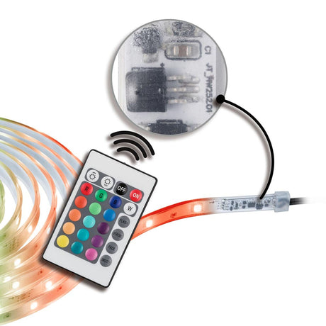 SimpLED Strip Outdoor Basis-Set 5 m 120 LEDów RGB IP44