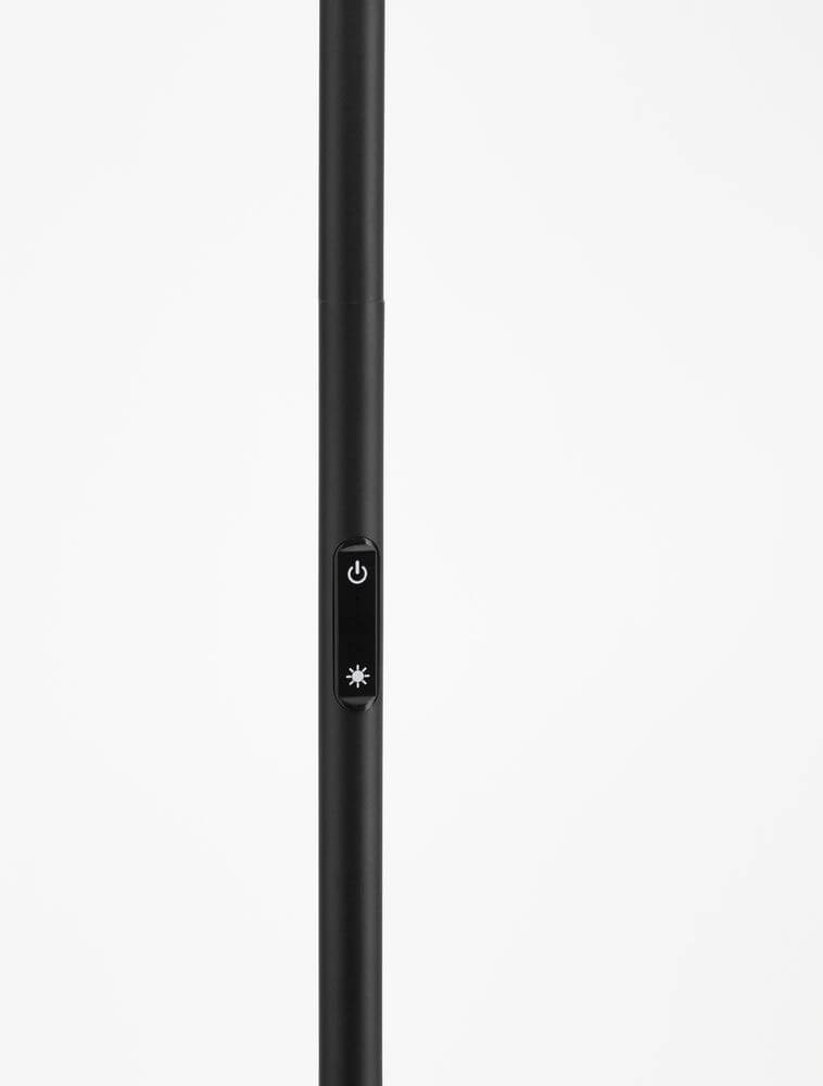 Sinkro LED Stehlampe Ø 25,2cm 3000K mit Fußschalter - Detailansicht des Schalterdesigns.