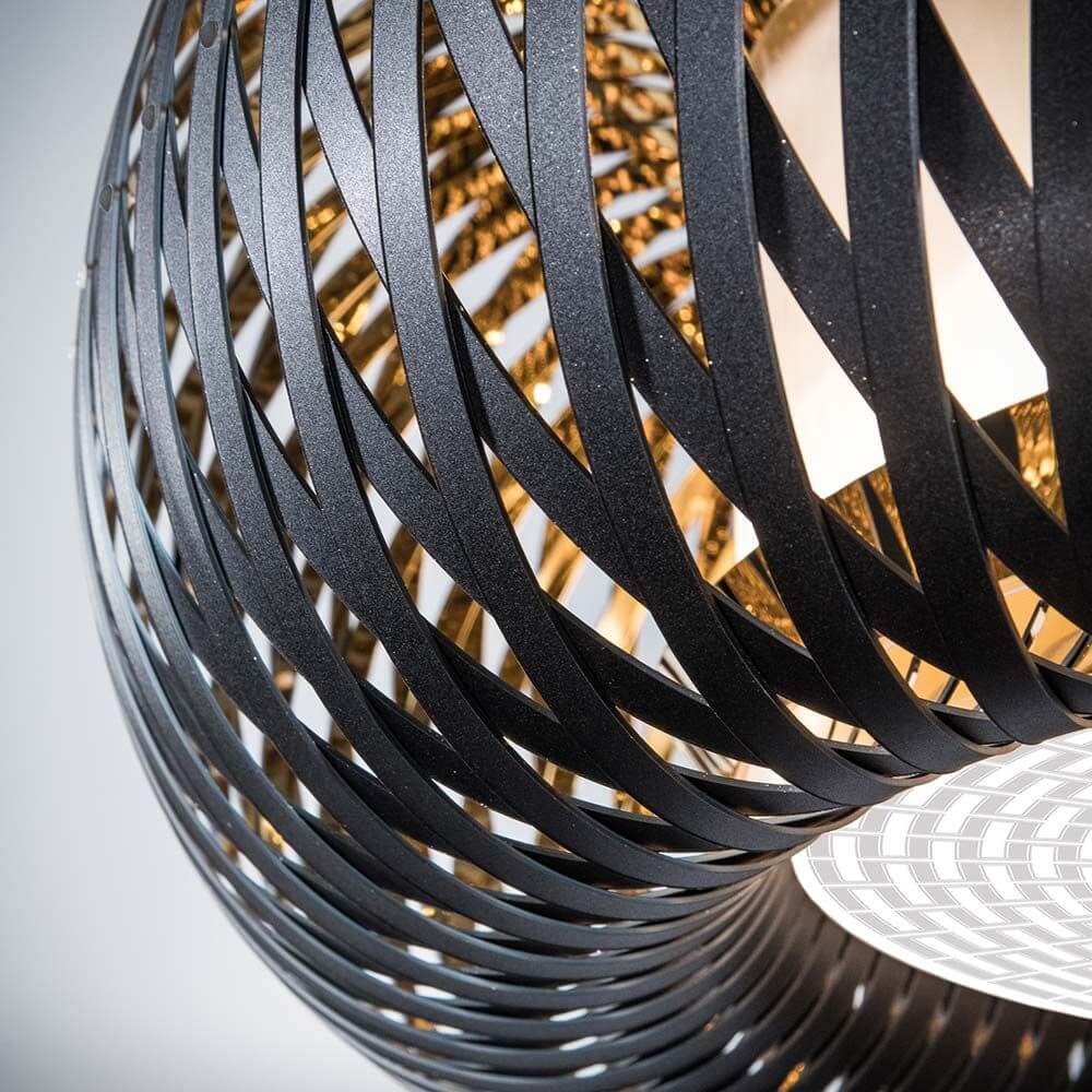 Slamp Decken- & Wandlampe Kalatos Ø 63cm mit modernem Design und ausgefeilter Flechtkunst.