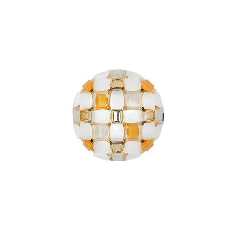 Slamp Decken- & Wandlampe Mida in eleganter, schillernder Optik mit Magnethalterung.