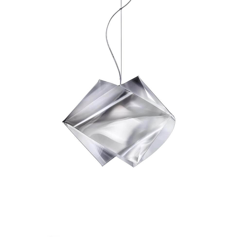 Slamp Hängeleuchte Gemmy Prisma Transparent in modernem und geometrischem Design.