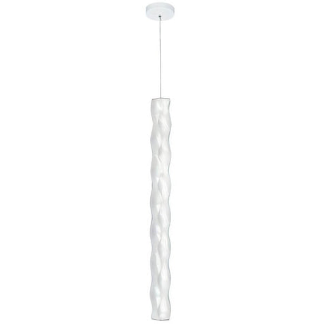Slamp Hugo lampada a sospensione verticale a LED in plastica Lentiflex