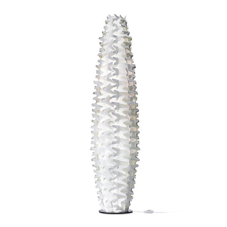 Slamp Golvlampa Cactus XXL Guld i elegant design med prismatiska reflexer.