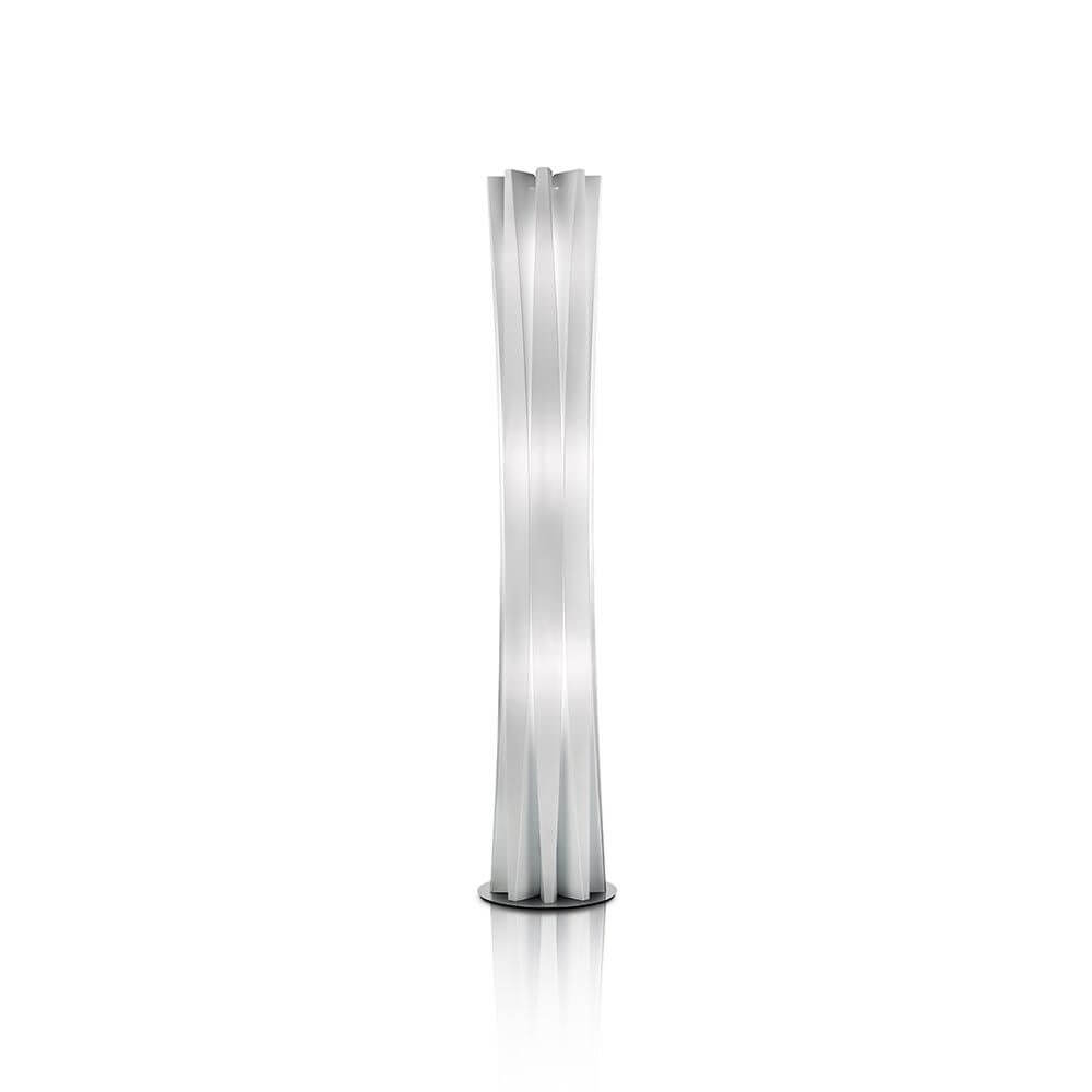Slamp Stehleuchte Bach XL Weiß - elegante Lampe mit modernen Krümmungen für stilvolle Interiors.