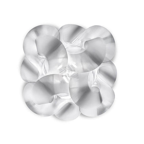 Lampada da parete e soffitto Slamp Fabula Large Prisma Trasparente in design elegante e trasparente.
