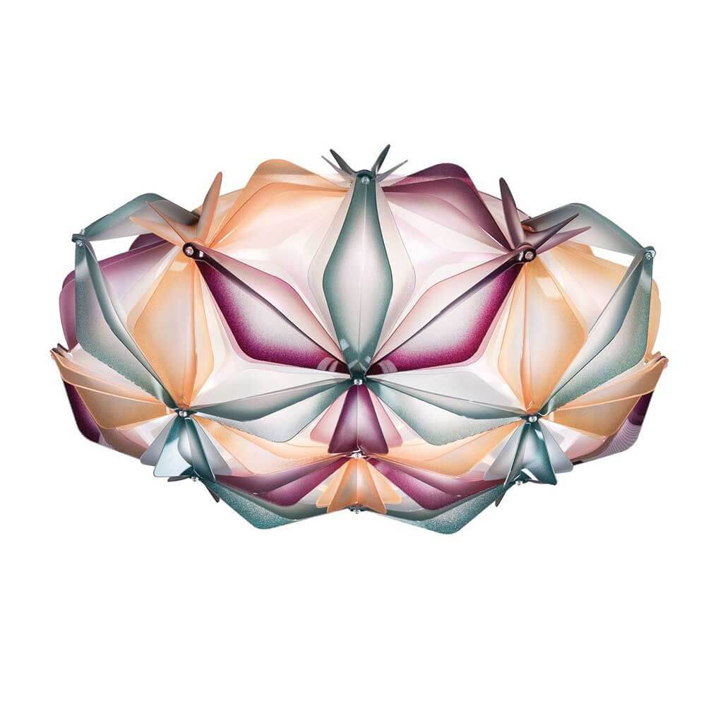 Slamp Wand- & Deckenleuchte La Vie Effektlampe mit floraler Struktur und harmonischen Farben.