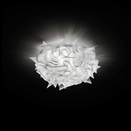Slamp Wand- & Deckenleuchte Veli Mini in elegantem, modernem Design mit glamourösem Licht.