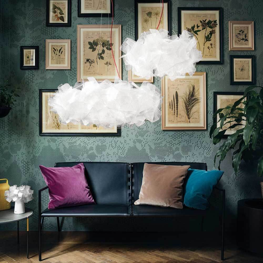 Slamp elegante lampada a sospensione Clizia Large Ø 78 cm