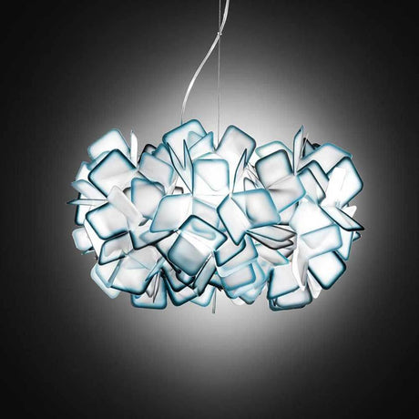 Slamp edele Pendellampe Clizia Medium Ø 53cm mit kunstvollem Design und diffusem Licht.