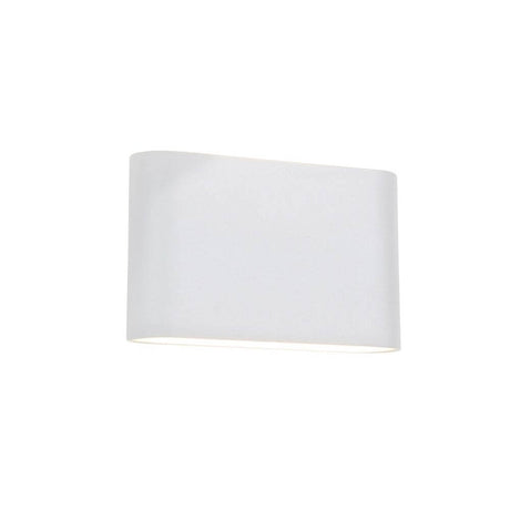Soho LED Außenwandleuchte Rechteckig 3000K Up & Down Weiß IP54, weiße moderne Wandleuchte