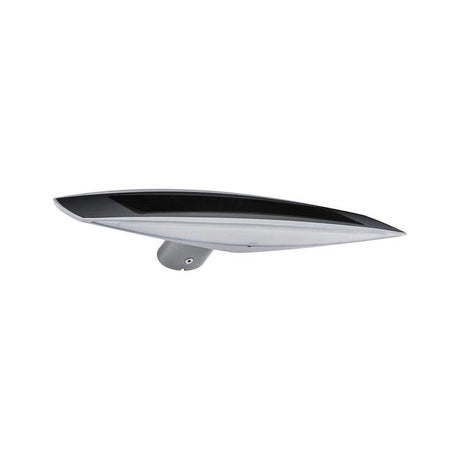 Solar LED Außenwandleuchte Kiran Bewegungssensor Weiß in elegantem Design, ideal für Außenwände.