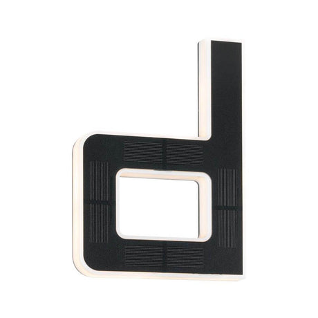 LED LED Słoneczny numer LIGHT LIST D BLACK