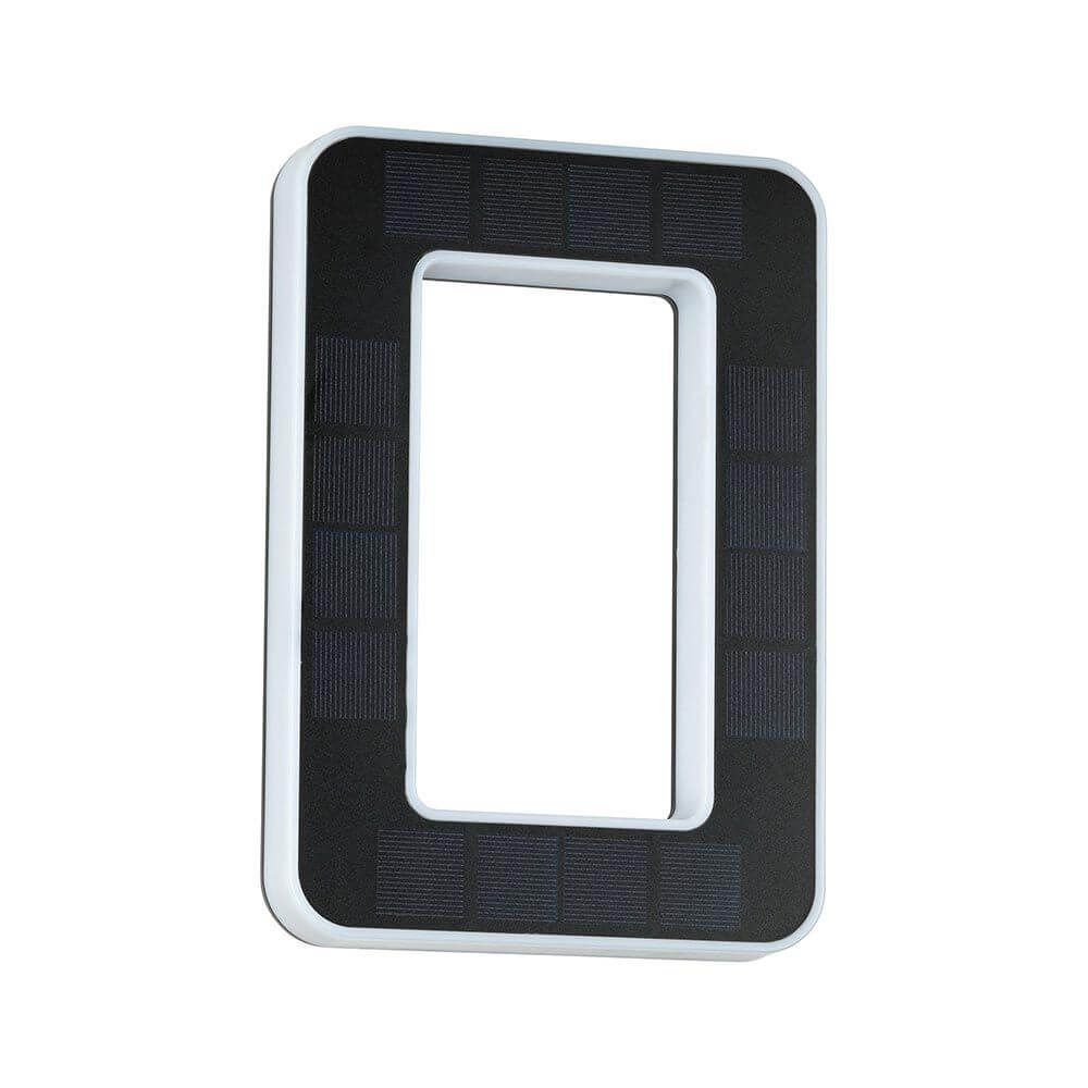 Solar LED Hausnummernleuchte Nummer 0 - dekorative, solarbetriebene Hausnummernleuchte mit IP44 Schutz.