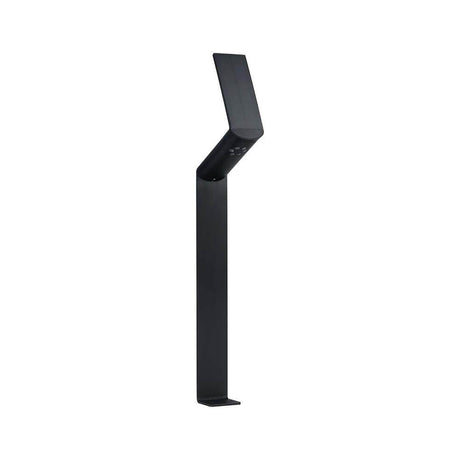 Aurinkoenergian LED Pollerluchte ilias IP44 3000K liikkeentunnistin antrasiitti