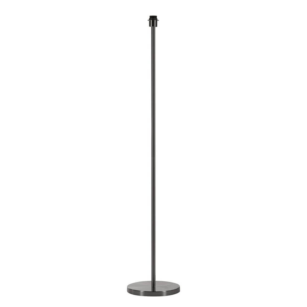Soprana Sl-2 Stehleuchte (ohne Schirm) Metall-Gebürstet mit stabiler Fußplatte und E27 Sockel.