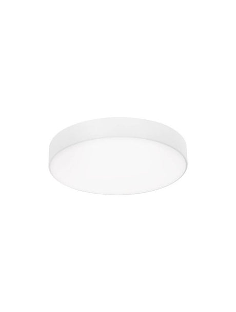 Sotto LED Deckenleuchte Ø 46cm 2700, 3500, 5000K in mattem Design mit weißem Kunststoffglas