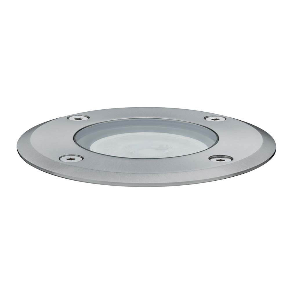 Special EBL Set Boden IP67 rund GU10 3,5W 140x140mm Edelstahl Bodeneinbaustrahler für Außenbereiche