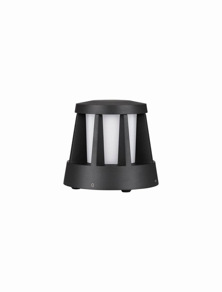 Stark LED Außensockelleuchte 3000K Anthrazit IP65 in modernem Design für Außenbereiche.