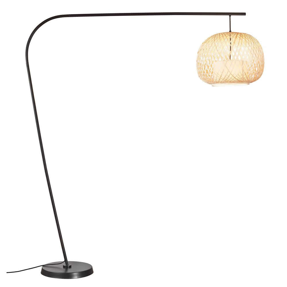 Stehlampe Hisoka, moderne Stehlampe mit einzigartigem Design und eleganter Form.