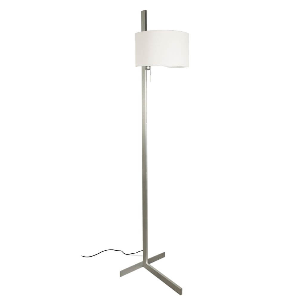 Stehlampe STAND UP Aluminium, Weiß mit modernem Design und eleganter Beleuchtung für jeden Raum.