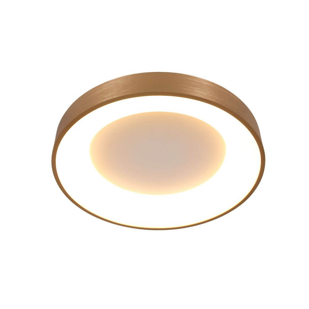 LED-Deckenleuchte Ringlede Ø38cm in modernem Design mit warmweißer Beleuchtung.