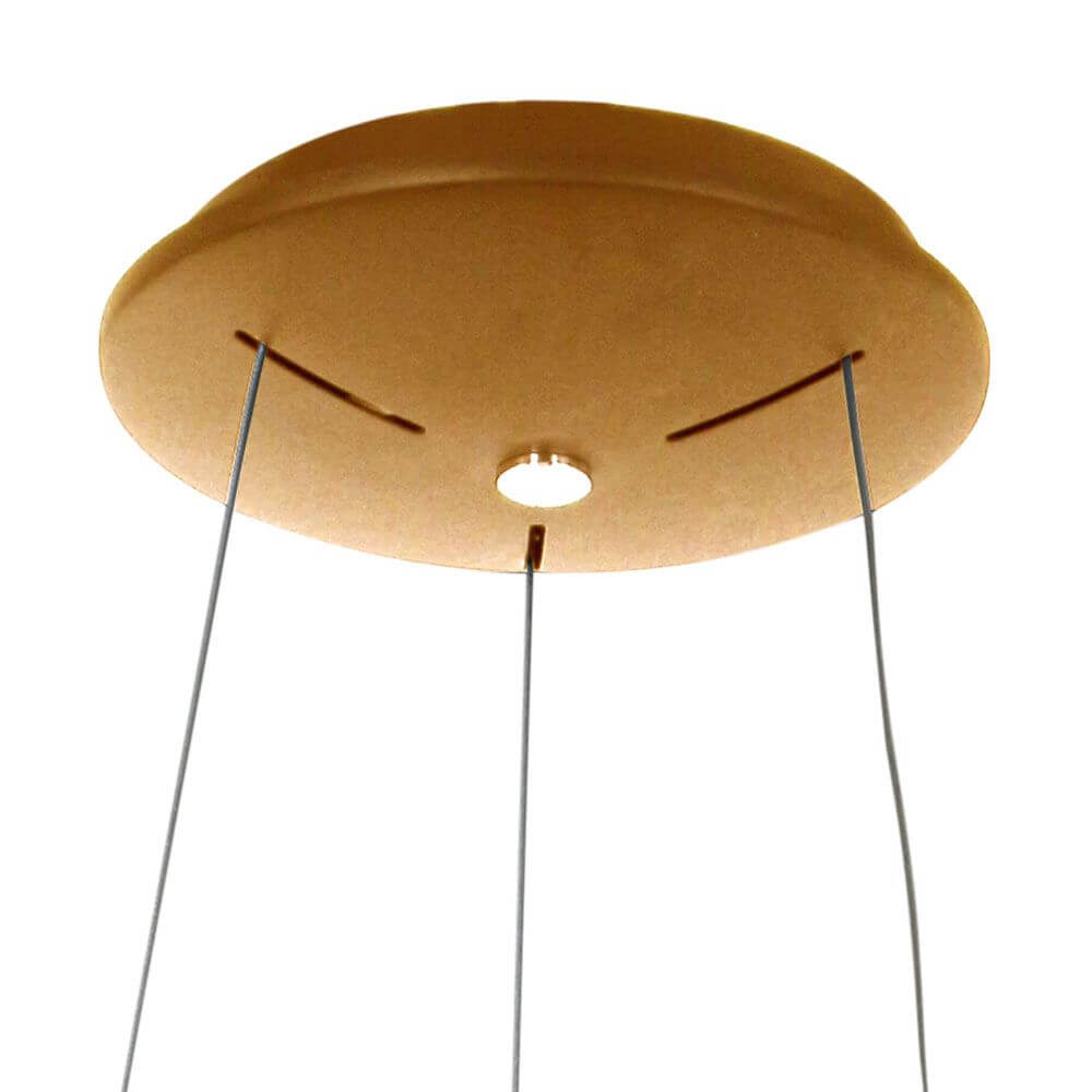 LED-Hängeleuchte Ringlede Ø48cm Aufhängung mit hochwertiger Verarbeitung und gleichmäßiger Beleuchtung