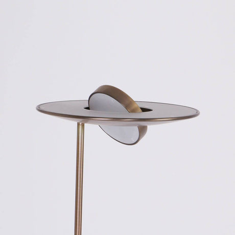 LED-Deckenfluter Zenith indirekt & direkt – elegante Stehleuchte mit schwenkbarem Leuchtenkopf.