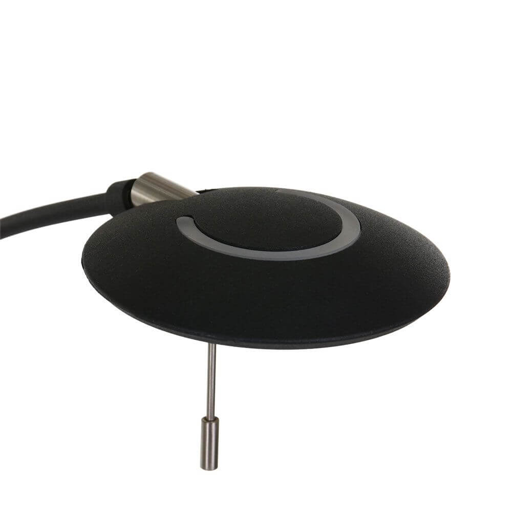 LED-Deckenfluter Zenith mit Lesearm & Tastdimmer CCT nahaufnahme mit Kabel und Schalter