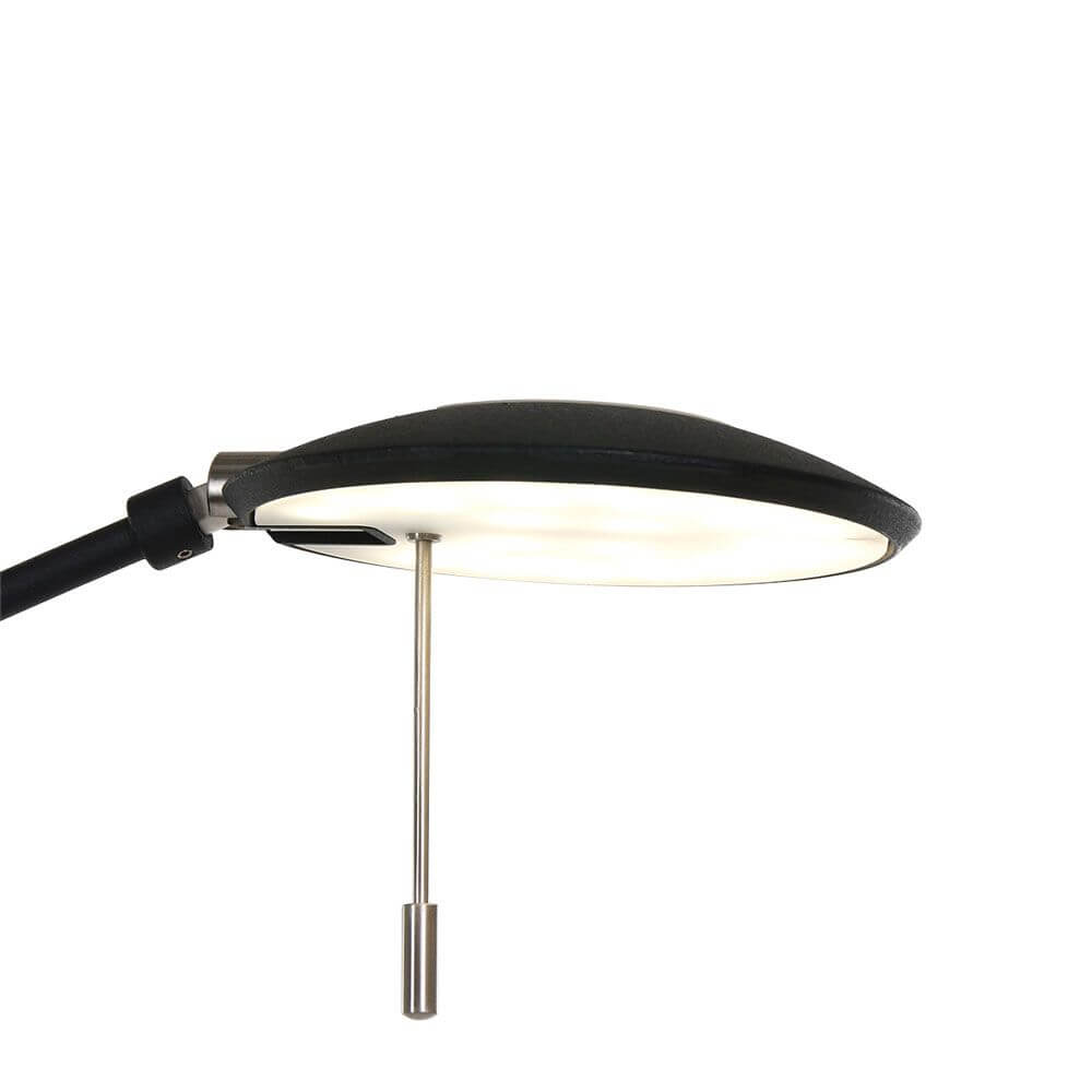 LED-Deckenfluter Zenith mit Lesearm & Tastdimmer CCT - modernes Lampendesign mit dimmbarer Beleuchtung.