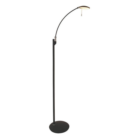 LED-Stehleuchte Zenith Tastdimmer 2200-4000K in schlichten, eleganten Design für perfekte Wohnraumbeleuchtung.