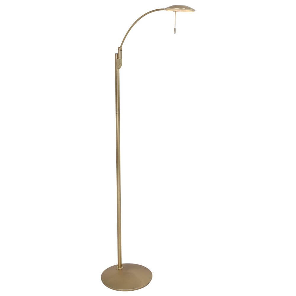 LED-Stehleuchte Zenith Tastdimmer 2200-4000K in elegantem Design für ideales Licht im Wohnraum.
